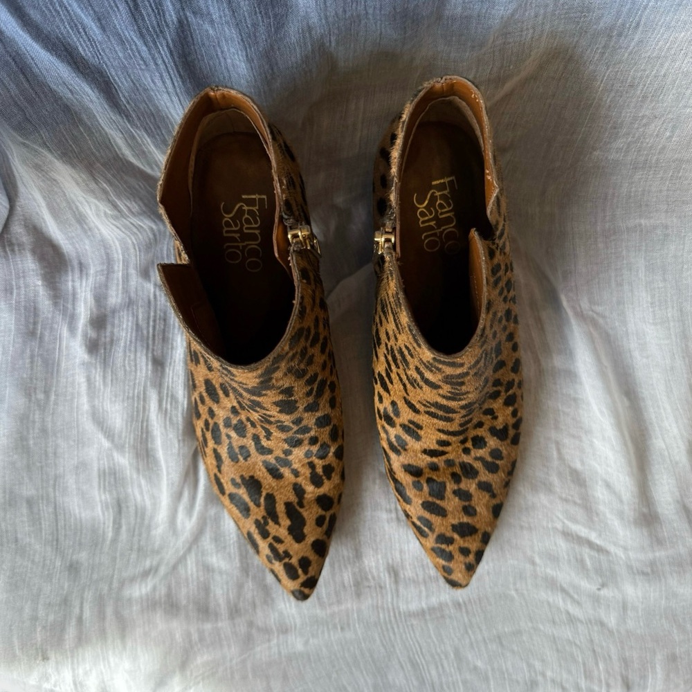 Franco Sarto Booties - EUC - Size 8/38 - Picture 3 of 7